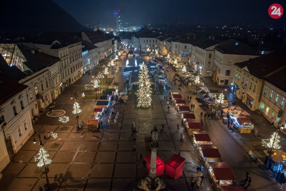 Ilustračný obrázok k článku Lákadlá Banskobystrických Vianoc? Trhy, 2 ohňostroje aj bohatý PROGRAM