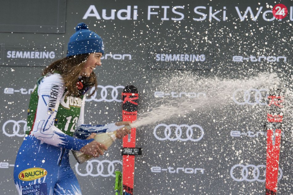Ilustračný obrázok k článku Famózna Vlhová: Liptáčka vyhrala obrovský slalom v Semmeringu!