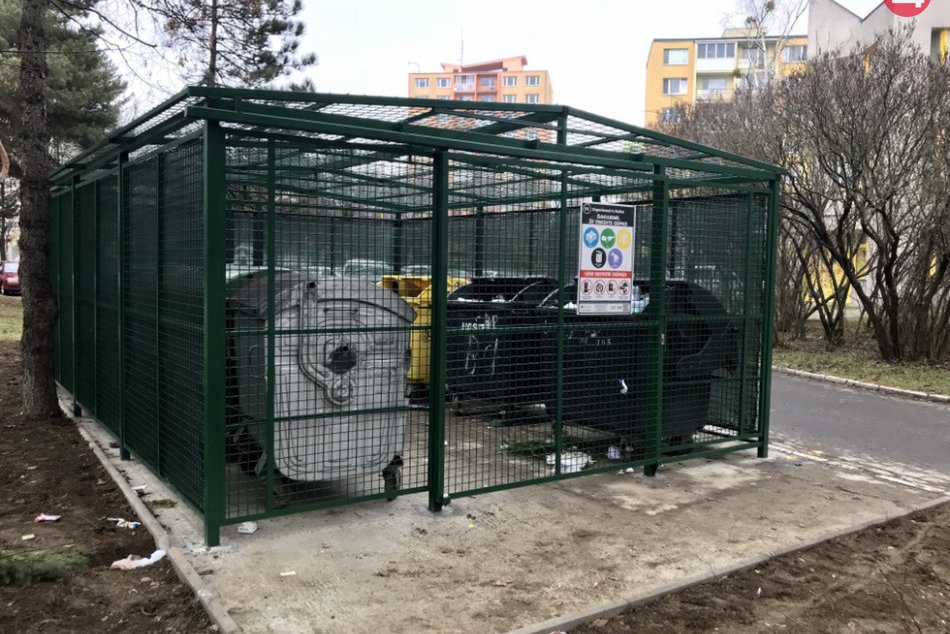 Ilustračný obrázok k článku FOTO: Na košickom sídlisku Západ pribudlo ďalšie uzamykateľné kontajnerovisko