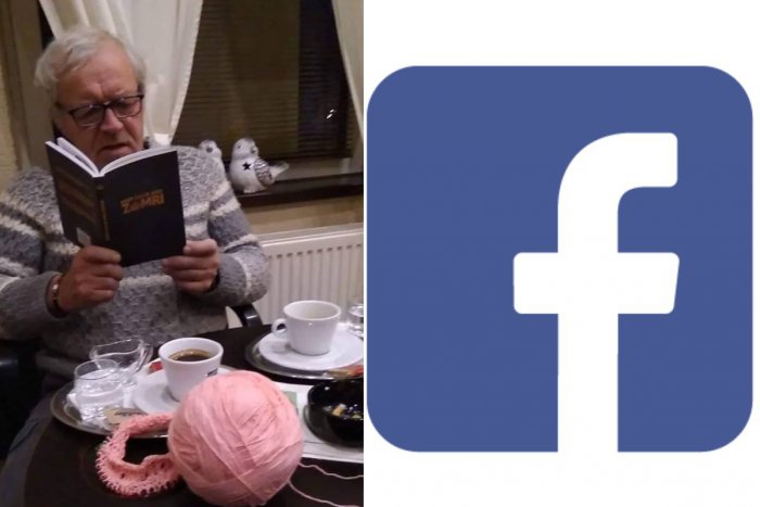 Ilustračný obrázok k článku On číta a ona štrikuje: Dedko a babka z Hlohovca hitom internetu