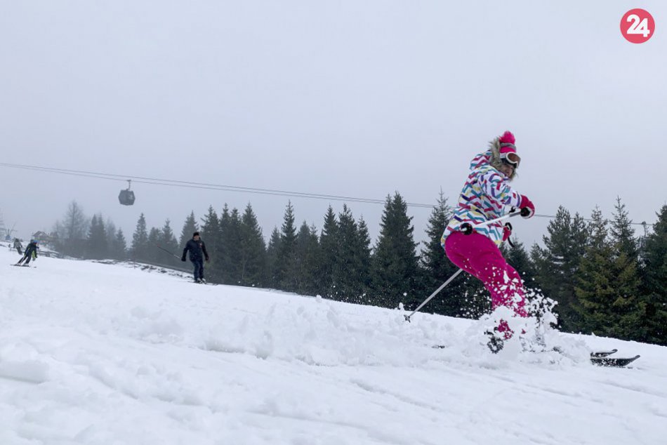 Ilustračný obrázok k článku Snehové podmienky: Na lyžovačku láka 90 slovenských stredísk