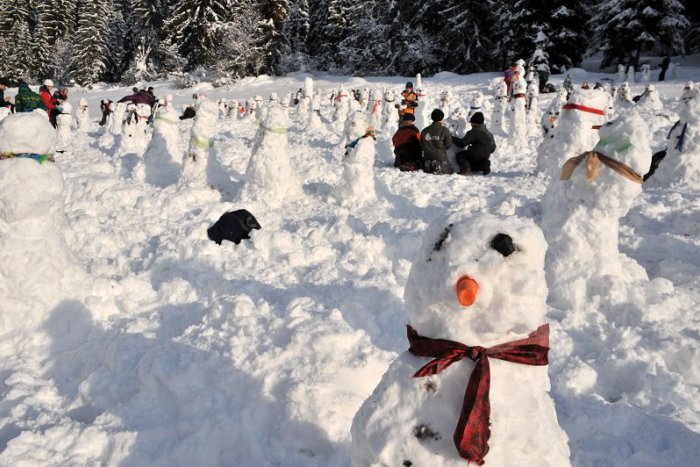Ilustračný obrázok k článku Víkend na Horehroní: Stavanie snehuliakov a majstrovstvá v biatlone!