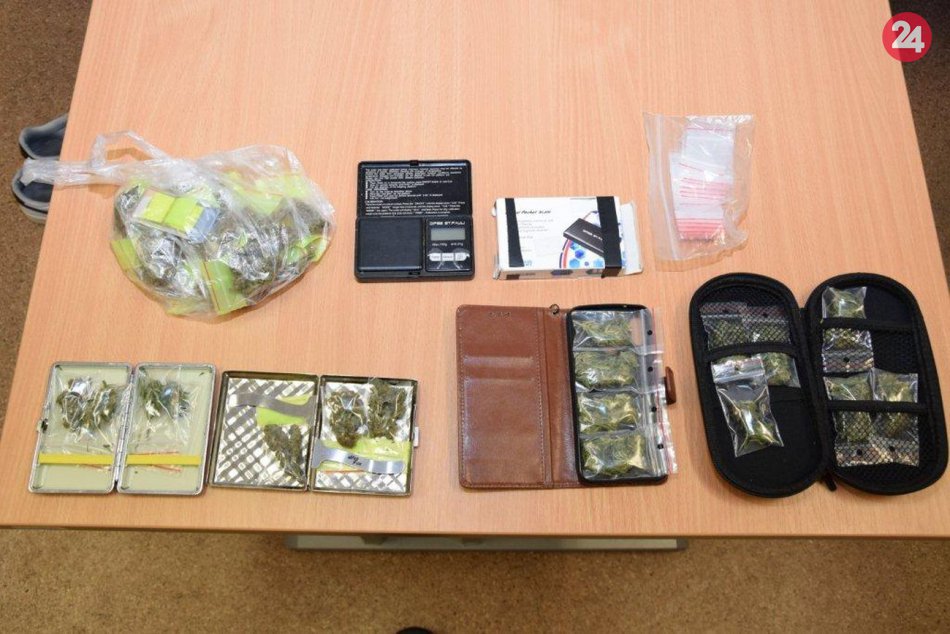 Ilustračný obrázok k článku Polícia zadržala Hlohovčana (32): Pri sebe mal 77 dávok marihuany