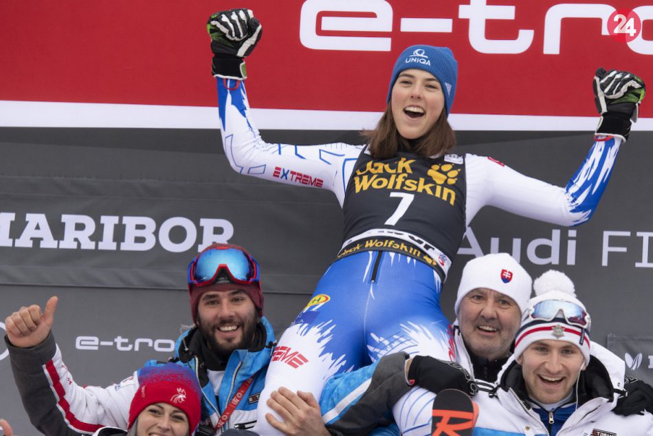 Ilustračný obrázok k článku Famózna Petra Vlhova: Liptáčka vyhrala obrák v Maribore! FOTO