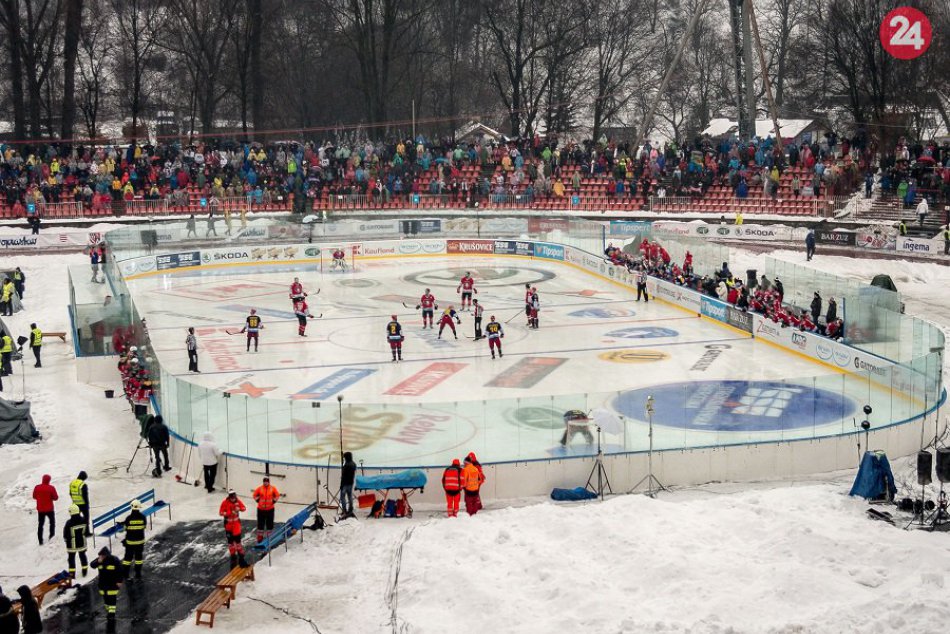 Ilustračný obrázok k článku Mokrý Winter Classic na Štiavničkách. Lintner: Bol to obrovský úspech, FOTO