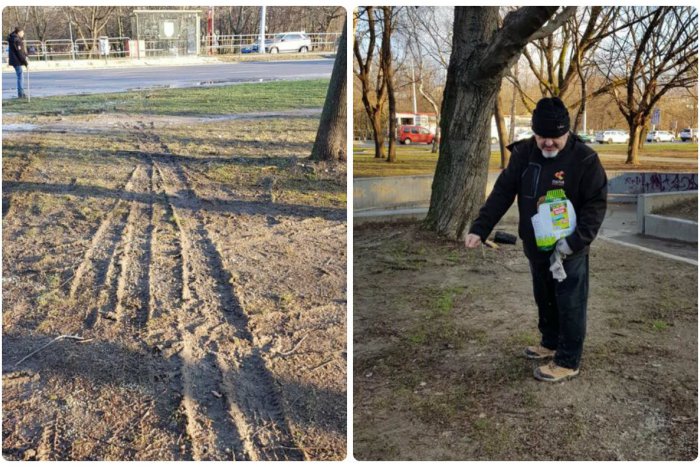 Ilustračný obrázok k článku Ružinovská zabíjačka zanechala za sebou zničený trávnik. Niektorí stánkari nerešpektovali zákon