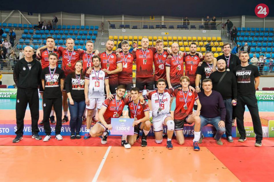 Ilustračný obrázok k článku Statočný výkon prešovských volejbalistov: Mali na triumf v pohári, berú striebro