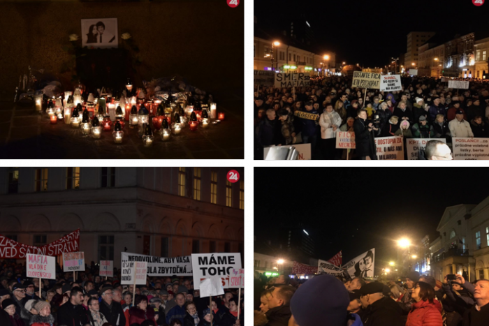 Ilustračný obrázok k článku FOTO+VIDEO: Košičania si pripomenuli prvé výročie vraždy novinára Jána Kuciaka a jeho snúbenice Martiny Kušnírovej