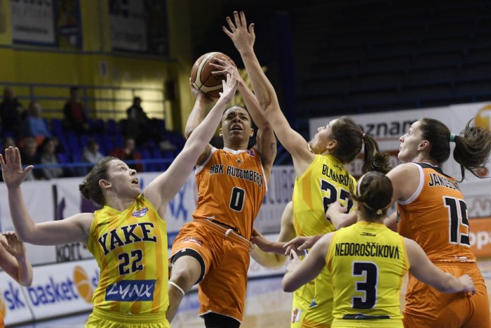 Ilustračný obrázok k článku Ružomberčanky si s prehľadom poradili s Košicami