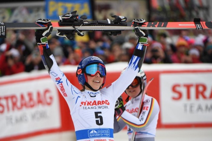 Ilustračný obrázok k článku Petra Vlhová to dokázala! Ovládla obrovský slalom v Špindlerovom Mlyne