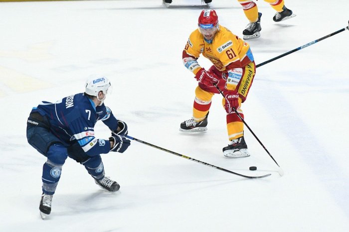 Ilustračný obrázok k článku Trenčania prvý zápas štvrťfinále play off s Nitrou zvládli: Rozhodlo predĺženie, FOTO