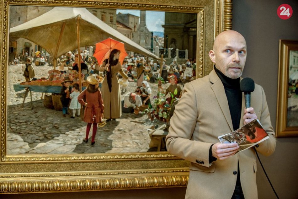 Ilustračný obrázok k článku Bystričania sa dočkali. V meste odhalili zreštaurovaný obraz Dominika Skuteckého, FOTO