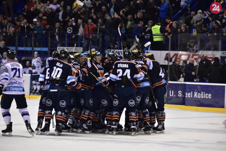 Ilustračný obrázok k článku FOTO: Košice doma zvíťazili v predĺžení, séria sa presúva do Popradu