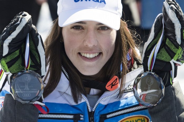 Ilustračný obrázok k článku Vlhová s tromi druhými miestami v konečnom účtovaní seriálu: Proste robím, čo môžem