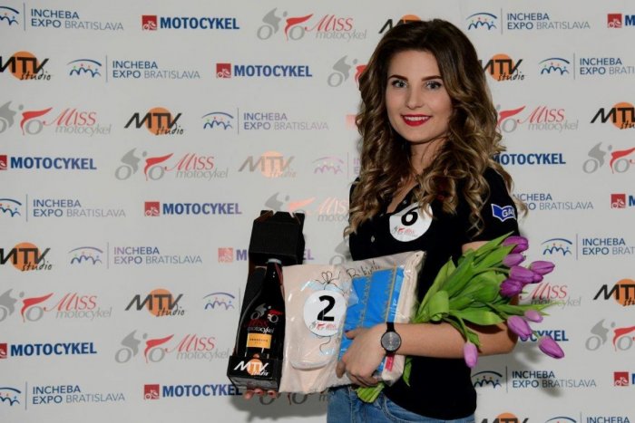 Ilustračný obrázok k článku Žiarčanka motorkárskou vicemiss: Monika (23) očarila porotu nielen krásou