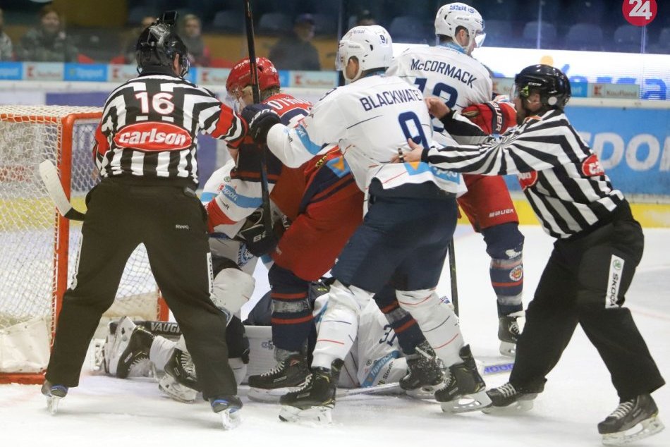 Ilustračný obrázok k článku Nitra v druhom zápase prehrala gólom v predĺžení: Zvolen vyrovnal stav série