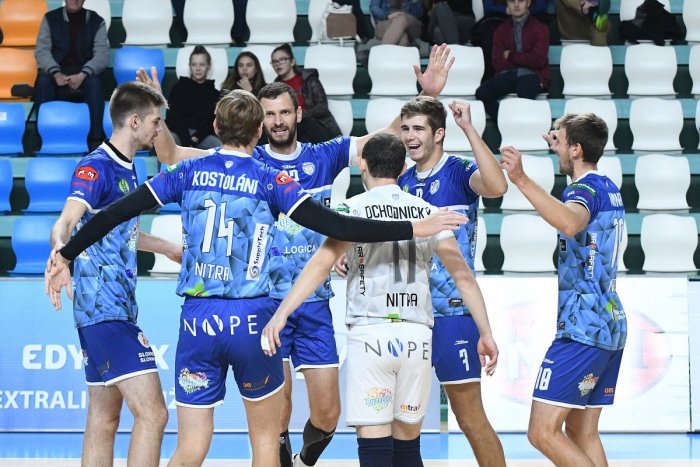 Ilustračný obrázok k článku Volejbalisti Nitry postúpili cez Myjavu: V semifinále play-off zabojujú štvrtý raz