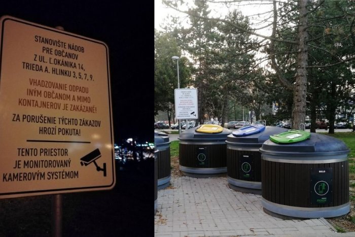 Ilustračný obrázok k článku Pozor kam hádžete smeti: Za vyhodenie odpadu do "cudzích" nádob môžete schytať pokutu