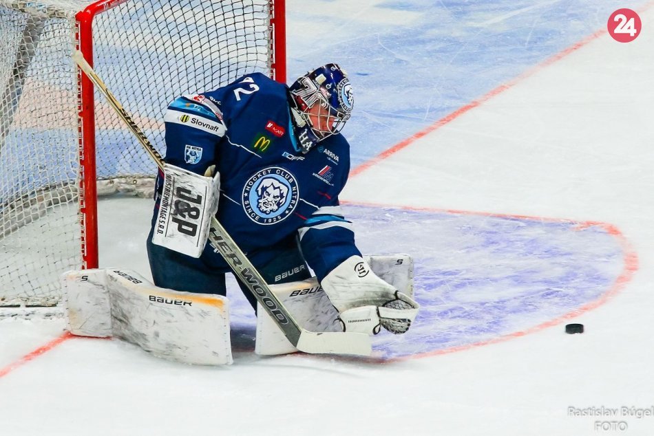 Ilustračný obrázok k článku HK Nitra udrží brankársky tandem: Miroslav Hanuljak ostáva pod Zoborom
