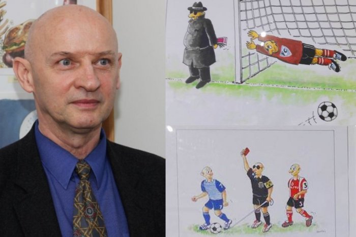Ilustračný obrázok k článku Hlohovčan vystavuje v Bratislave: Karikatúry Františka Bojničana triafajú do čierneho