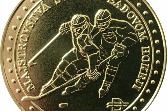 Ilustračný obrázok k článku Už čoskoro sa do obehu dostane unikátny hokejový Košický 1 dukát