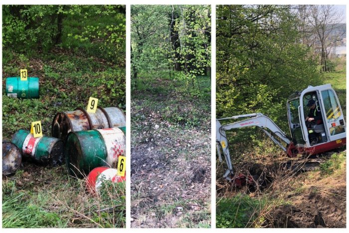 Ilustračný obrázok k článku Zo sudov na Železnej studničke unikli nebezpečné chemické látky