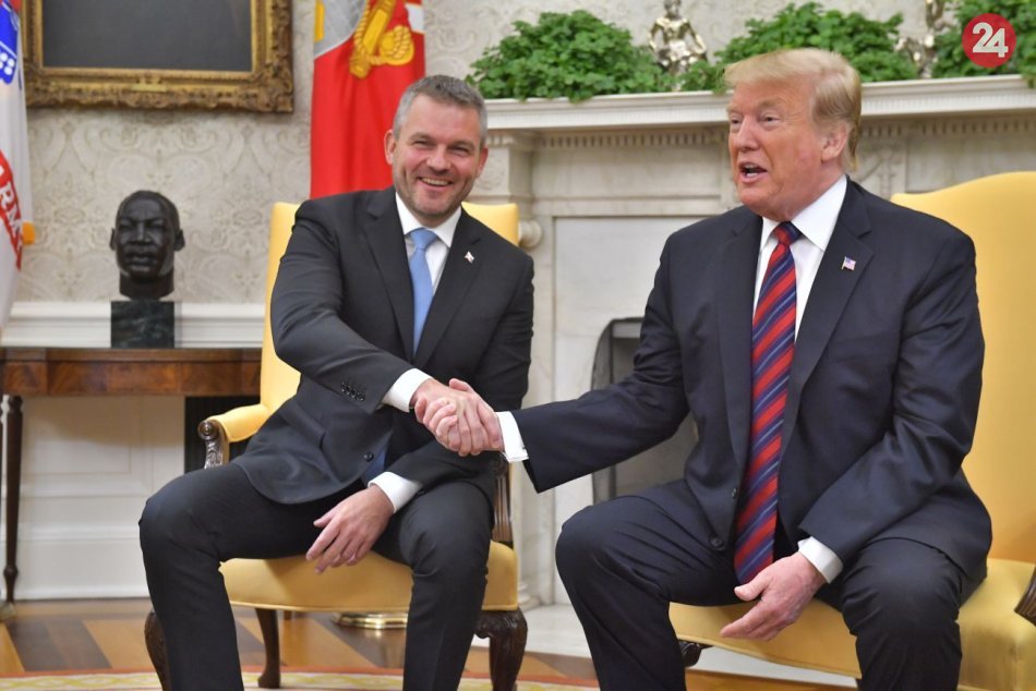 Ilustračný obrázok k článku Donald Trump prijal v Bielom dome premiéra Pellegriniho, FOTO