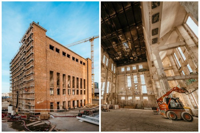 Ilustračný obrázok k článku OBRAZOM: Práce na Jurkovičovej teplárni sú v plnom prúde. Developer zahájil búranie strechy