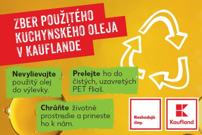 Ilustračný obrázok k článku Vedeli ste, že aj kuchynský olej môžete recyklovať?