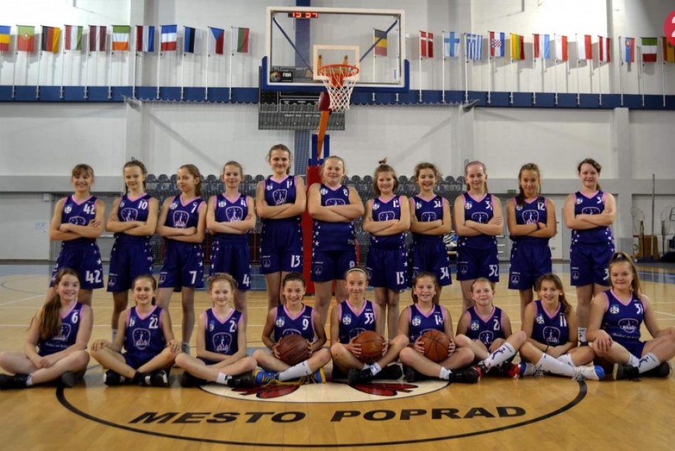 Ilustračný obrázok k článku Staršie minižiačky majú za sebou úspešnú sezónu: Popradské basketbalistky čakajú majstrovstvá SR