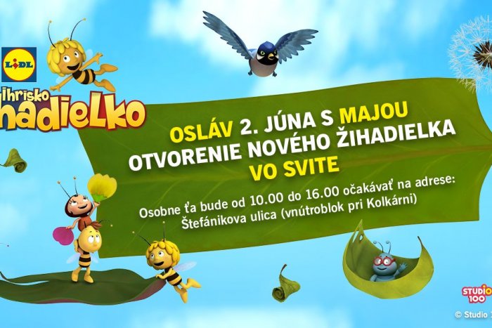 Ilustračný obrázok k článku Príďte otvoriť Žihadielko s včielkou Majou!