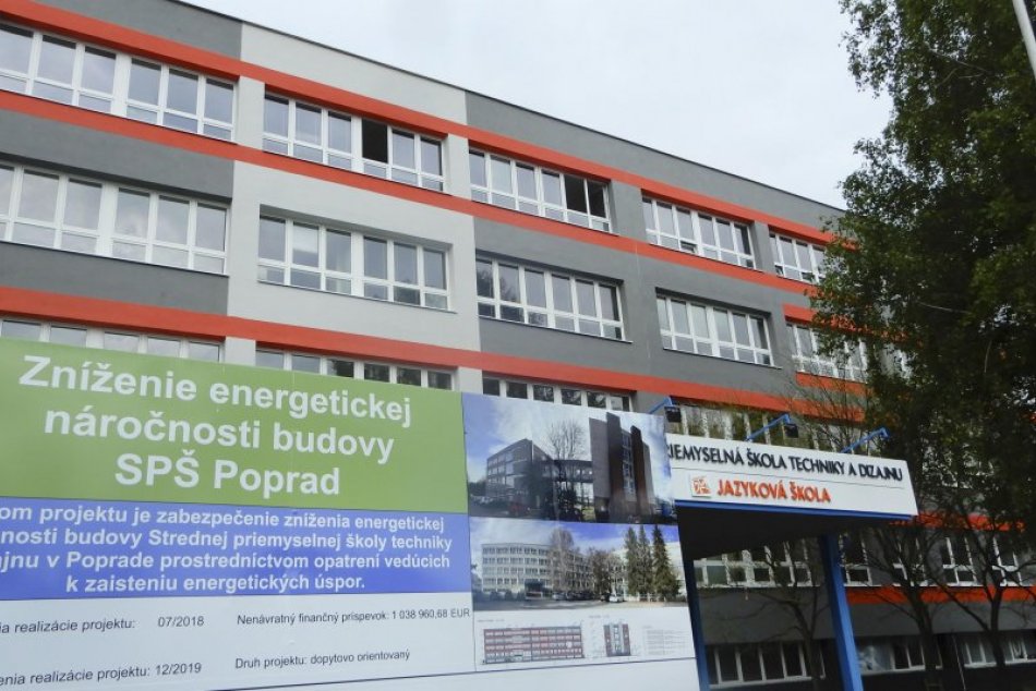 Ilustračný obrázok k článku Zateplenie budov za milióny eur: Tri popradské stredné školy ušetria na nákladoch