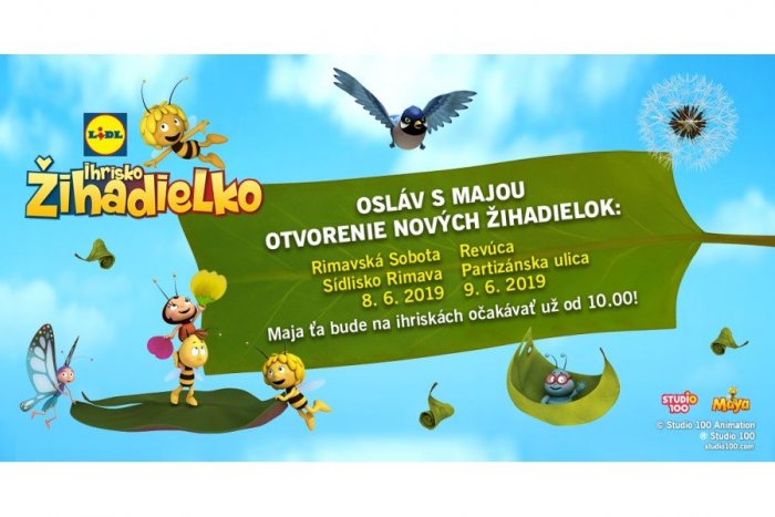 Ilustračný obrázok k článku Príďte otvoriť Žihadielko s včielkou Majou!