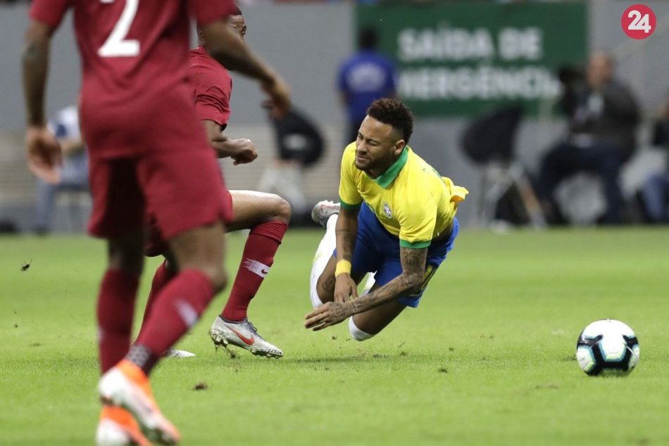 Ilustračný obrázok k článku Neymar si potrhal väzy v členku: Vynechá Copa America