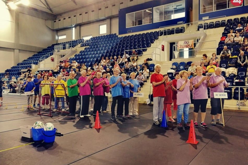 Ilustračný obrázok k článku Popradskí seniori dokázali, že na to majú: 450 z nich sa stretlo na športovom dni