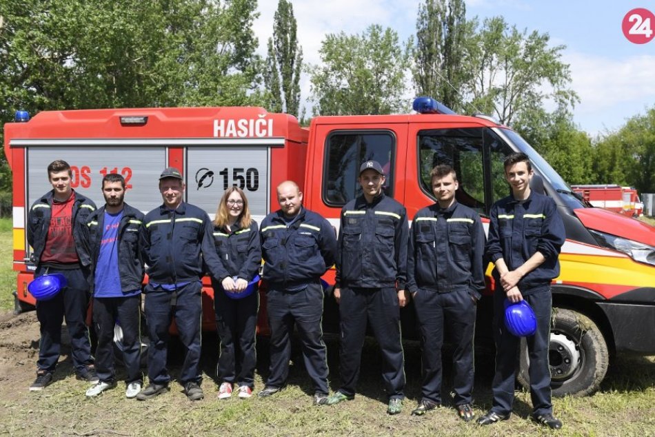 Ilustračný obrázok k článku V Slanskej Hute nemali požiar už desaťročia, mnohí sú dobrovoľní hasiči, FOTO