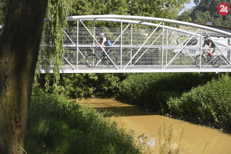 Ilustračný obrázok k článku Takto vyzerá časť nového cyklochodníka pri Hornáde, do mesiaca ho skolaudujú, FOTO+VIDEO