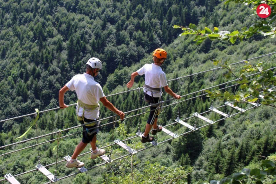 Ilustračný obrázok k článku Atrakcií na Skalke bude opäť viac: Lezecký park aj nová ferrata, ktorá nie je pre každého