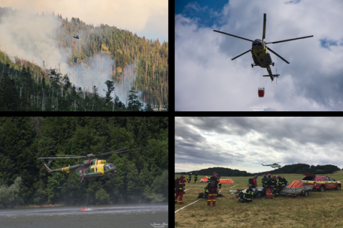 Ilustračný obrázok k článku Na území Bystrej, kde druhý deň horí les, nebola spracovaná kalamita, FOTO