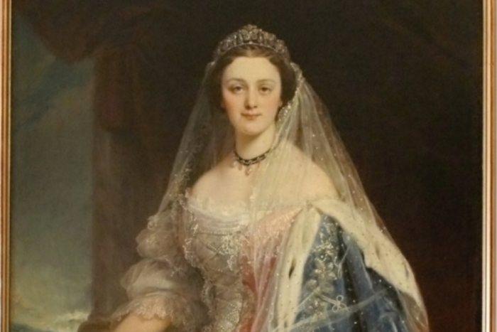 Ilustračný obrázok k článku Portrét v životnej veľkosti z humenského zámku: Viete, kto je na tomto obraze?