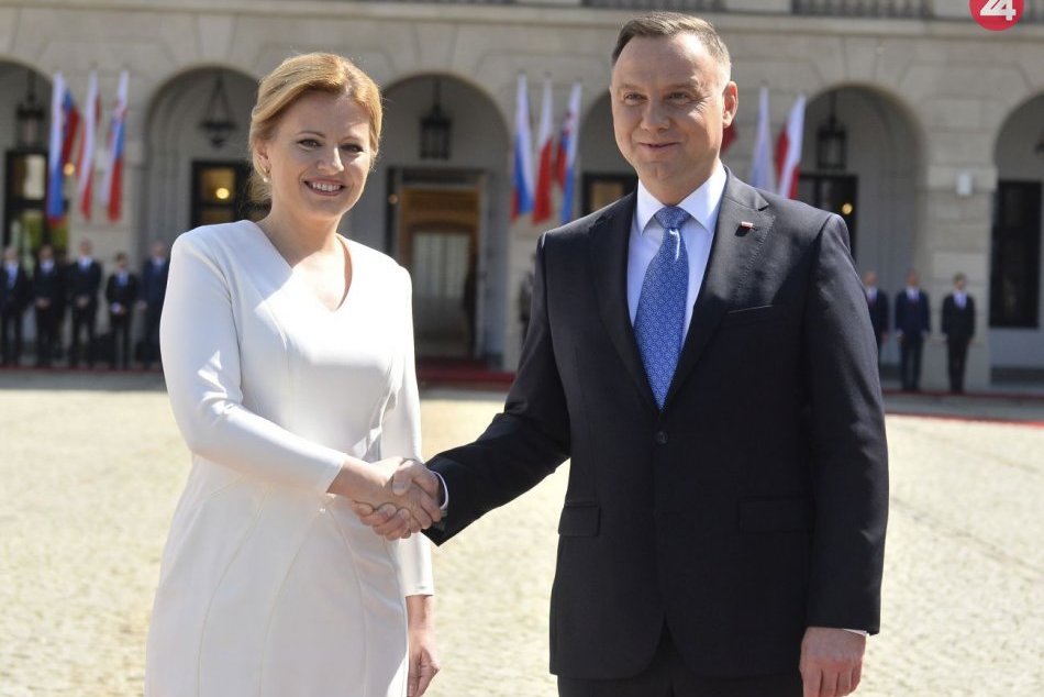 Ilustračný obrázok k článku Prezidentka v Poľsku: Zuzana Čaputová sa stretla s poľským prezidentom