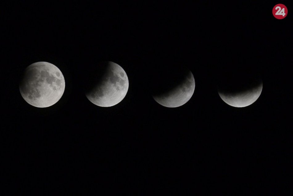 Ilustračný obrázok k článku Čiastočné zatmenie Mesiaca: Pozrite si fotografie zo Slovenska i zo sveta