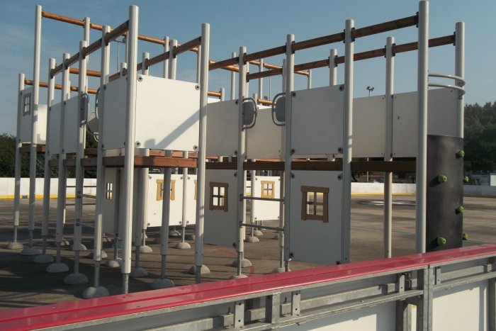 Ilustračný obrázok k článku Výstavba ihriska Majk v plnom prúde: Malí Šaľania sa majú na čo tešiť, FOTO