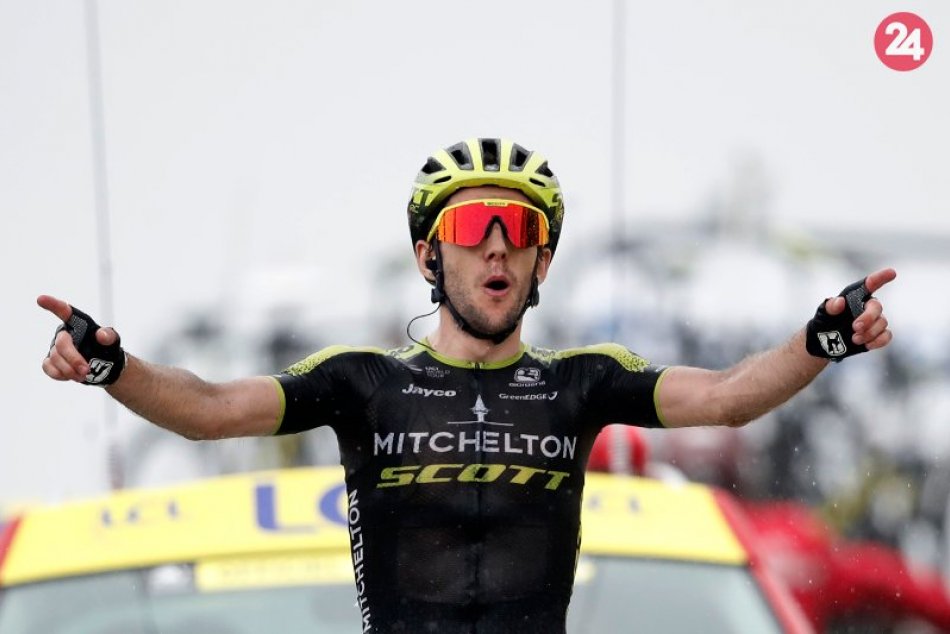 Ilustračný obrázok k článku Etapu číslo 15 ovládol Simon Yates: Sagan stále vedie bodovaciu súťaž, FOTO