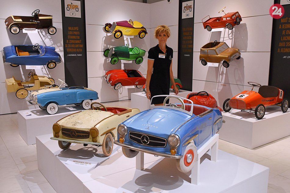Ilustračný obrázok k článku Európsky unikát v galérii v Novej Polianke: Nachádza sa tu exkluzívna zbierka šliapacích autíčok