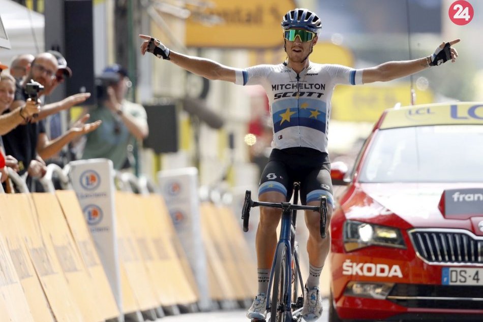 Ilustračný obrázok k článku Trentin vyhral po úniku 17. etapu: Sagan vedie v boji o zelený dres o 85 bodov