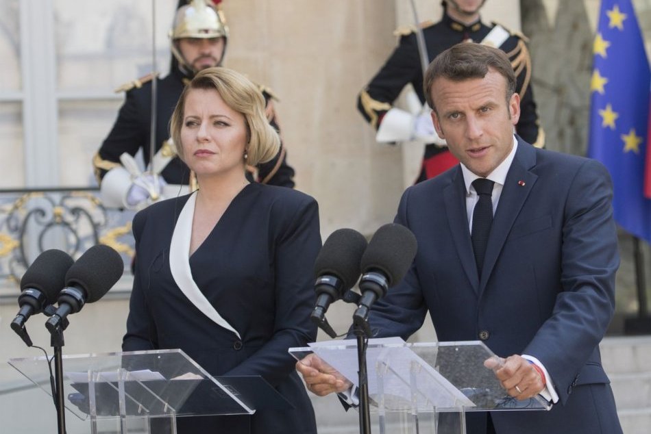 Ilustračný obrázok k článku Macron na stretnutí s Čaputovou zdôraznil, že Slovensko patrí do jadra EÚ
