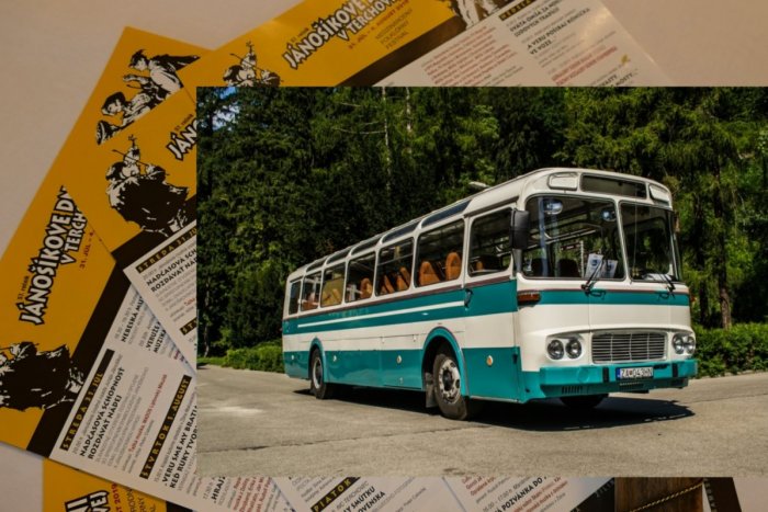 Ilustračný obrázok k článku Retrobus priamo do Terchovej: Nová možnosť ako prísť na Jánošíkové dni