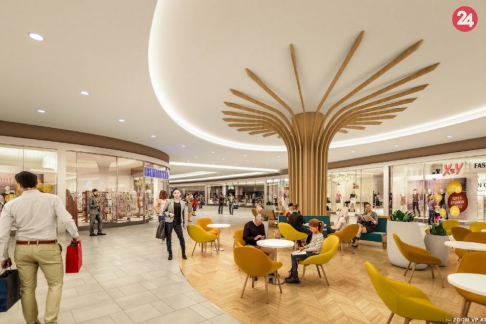 Ilustračný obrázok k článku FOTO: Polus City Center sa mení, dostane novú tvár i viac značkových obchodov