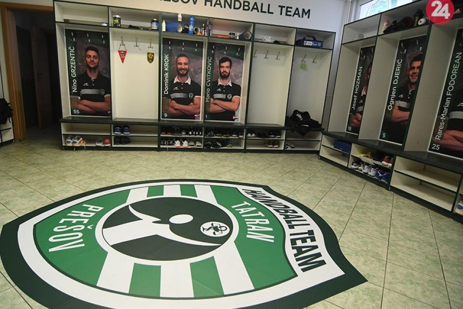 Ilustračný obrázok k článku Na zápasy ich naladí táto kabína: FOTO vynovených priestorov prešovských hádzanárov